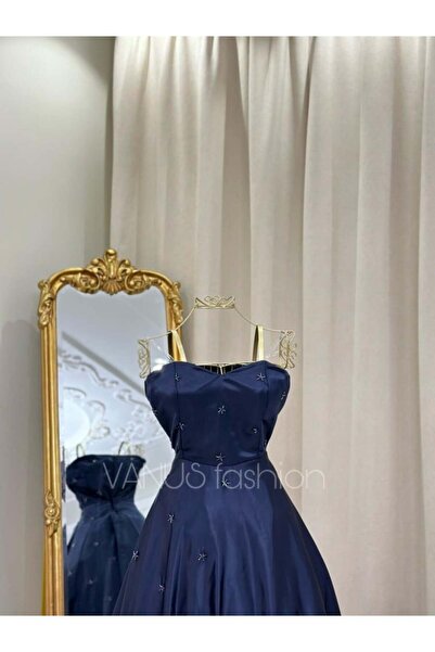 vanus fashion فستان سهرة طويل 3990