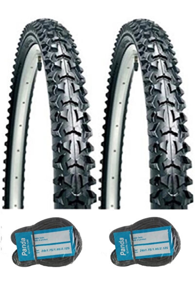 duranta 24 Jant 24x1.90 D2413 Bisiklet Dış Lastiği X 2 Adet + Panda İç Lastik...