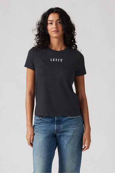 Levi's Dámske tričko The Perfect Black - A2086-0379