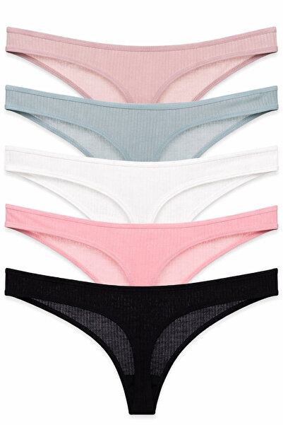 Vanilya Secret Pamuk Tanga 5'Li Paket