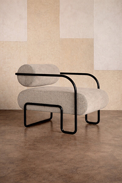 Endeco Design Metal Iskandinav Berjer Tekli Koltuk