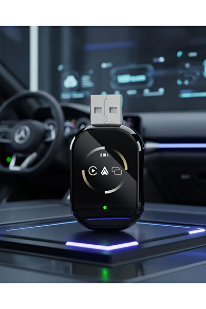 Kanonik Education Adaptor wireless CarPlay și Android Auto Utilizare Plug and...