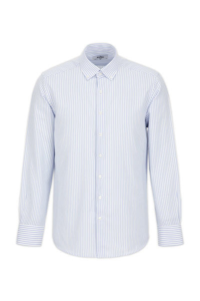 Kiğılı Сорочка з довгим рукавом, стандартного крою, з бавовняним коміром на ґ...