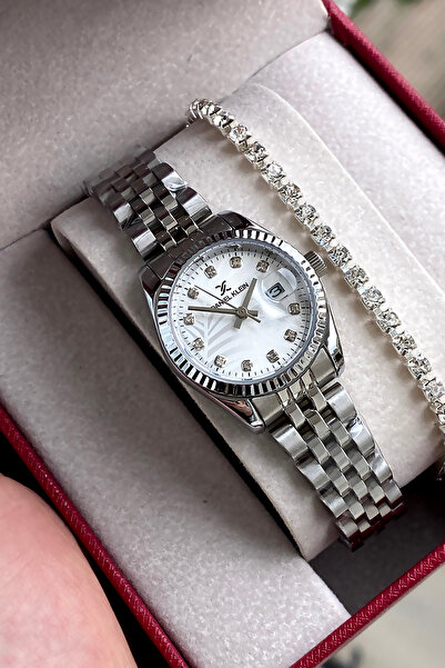 Daniel Klein سوار ساعة حناء لخطوبة العروس من الفولاذ للنساء