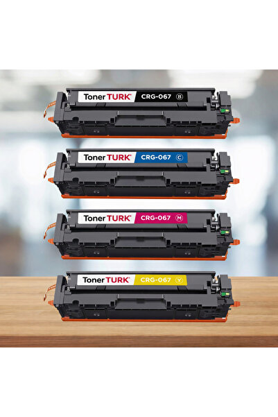 Canon CRG-067 Muadil Toner Set 655CDW-657CDW-651CW Uyumlu