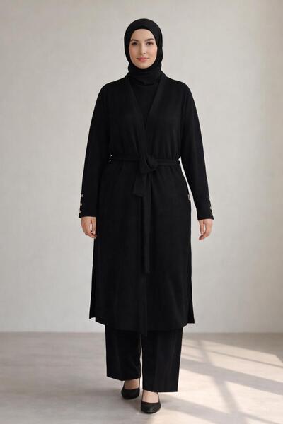 Alvina KUŞAKLI PANTOLONLU ÜÇLÜ TAKIM 44289