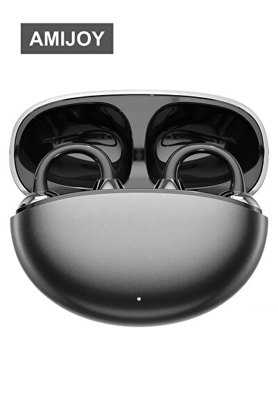 Amijoy سماعات بلوتوث، سماعات رأس لاسلكية مفتوحة الأذن، سماعات أذن بمشبك، خفيف...