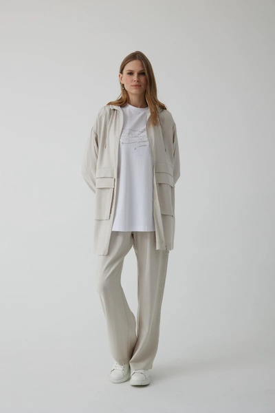 Moodbasic YENİ KADIN RENKLİ BASKILI T-SHİRT MB27.183