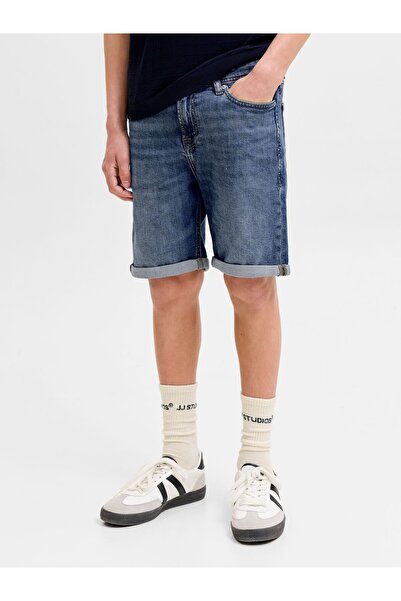 Jack & Jones Junior Džínové kraťasy klasického střihu pro juniory