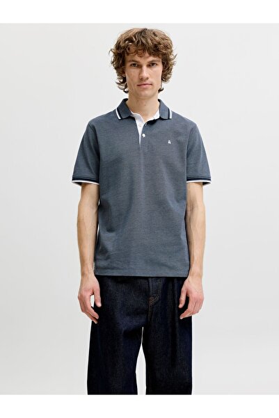 Jack & Jones Μονόχρωμο Πόλο Σερφάρι "