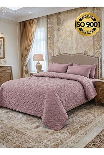 Master Home Textile Microfiber Bedspread Set Fits 120 x 200 cm Single Size Be...