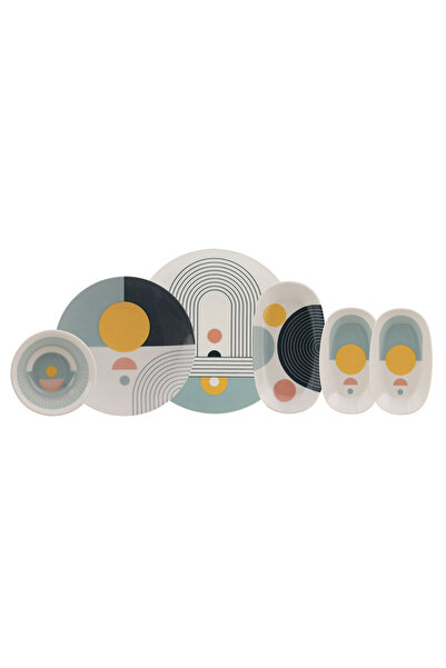 Leggno Dreams Sunset 6 Kişilik Kahvaltı Takımı 15 Parça