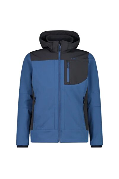 CMP Men's softshell jacket 3A01787N-Blue/Black-S
