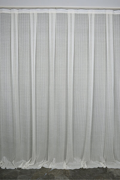 AKÇA TEKSTİL KDK 1920 Patterned - Cream Color, Single Wing, Ready Planted Ple...