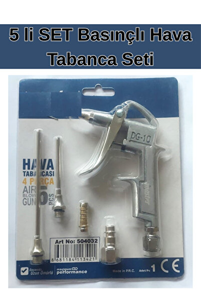 KL HOME SET Hava Tabancası - 5 Parça
