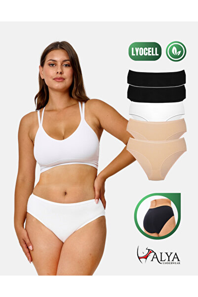 ALYA UNDERWEAR سراويل داخلية نسائية، سراويل داخلية من قماش الليوسيل، ملابس دا...