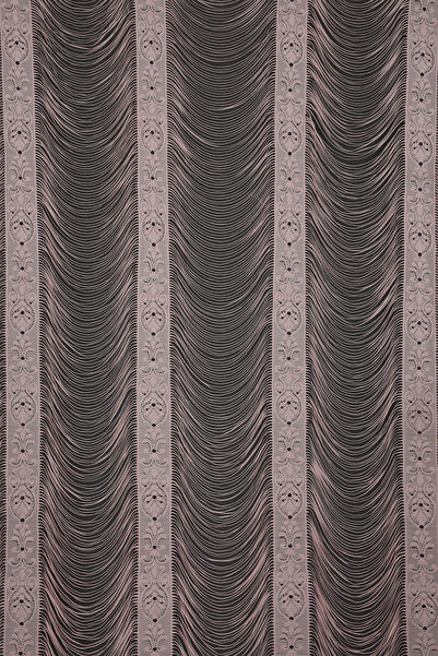 AKÇA TEKSTİL İTALYAN MODEL PUDRA RENK İP PERDE HAZIR İP PERDE 220*270