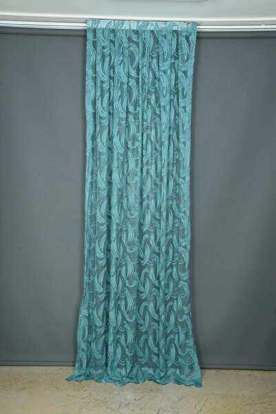 AKÇA TEKSTİL МОДЕЛ КИЛИНЧ, БЕНЗИНОВО ЗЕЛЕЕН ЦВЯТ, ЕДНОКРИЛЕН, Готов плисиран ...