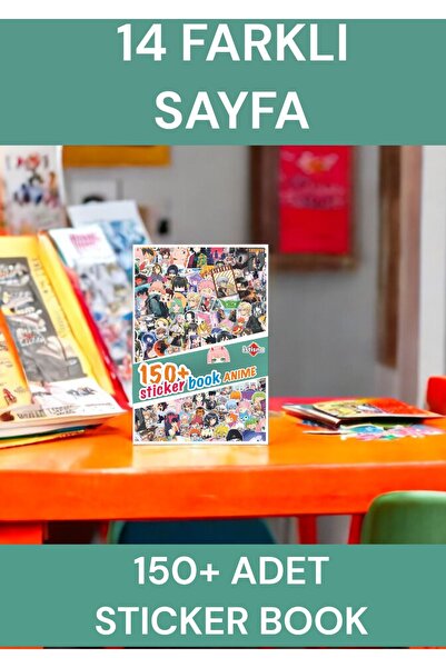 İstisna 150 Kpop Anime Sticker Book Ajanda Bullet Journal Laptop Telefon Bavu...