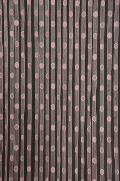 AKÇA TEKSTİL ستارة جاهزة من خيوط البولي يوريثان باللون الوردي موديل مربعات صغ...