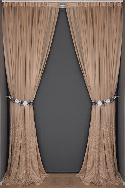 AKÇA TEKSTİL ΜΙΚΡΟ ΦΥΛΛΟ ΜΟΝΤΕΛΟ ΧΡΩΜΑ ΒΙΖΟΝ ΜΟΝΟΦΥΛΑΚΤΟ Προκατασκευασμένη Πλ...