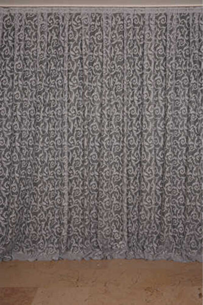 AKÇA TEKSTİL ΜΟΝΤΕΛΟ SULTAN 2 ΓΚΡΙ ΧΡΩΜΑ ΜΟΝΟΦΥΛΑΚΤΟ Έτοιμη πλισέ κουρτίνα φό...