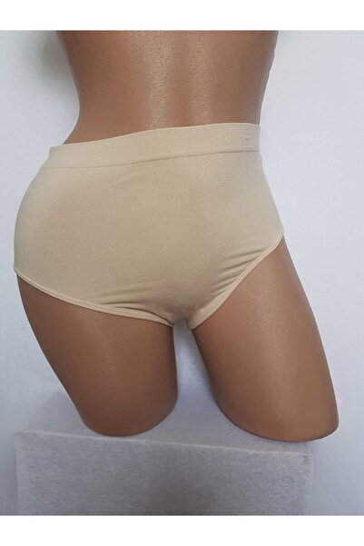 Yeni İnci 3 ADET KADIN DİKİŞSİZ YÜKSEK BEL BATO KÜLOT