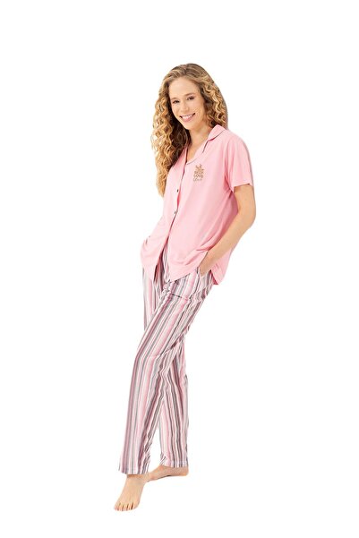 Yeni İnci ΓΥΝΑΙΚΕΙΟ ΣΕΤ ΠΙΤΖΑΜΑΣ 3 ΤΕΜΑΧΙΩΝ ΑΠΟ ΒΙΣΚΟΝΗ BPJ1907