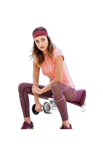 Yeni İnci Somon Melanj Sporcu Taytı