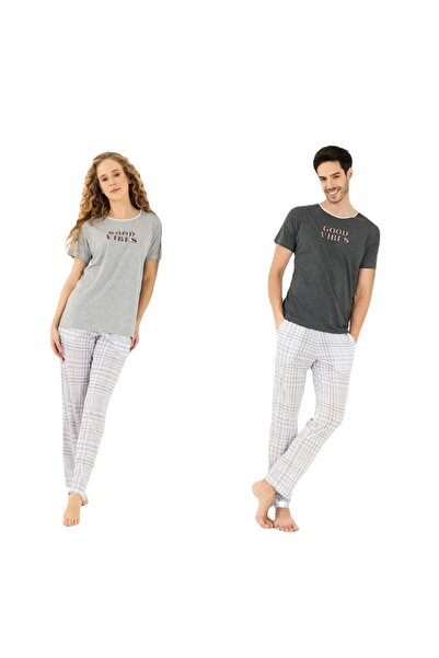 Yeni İnci SEVGİLİ KARI KOCA 2 ÇİFT PİJAMA TAKIM 1900-839