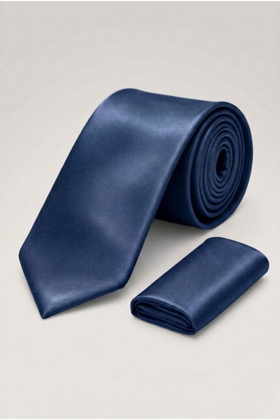 Ars Magic Box 1st Quality Special Patterned 5.5 cm Wide Tie Handkerchief Set