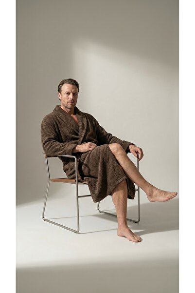 Minteks Ženski kućni ogrtač od 100% pamuka sa senkama