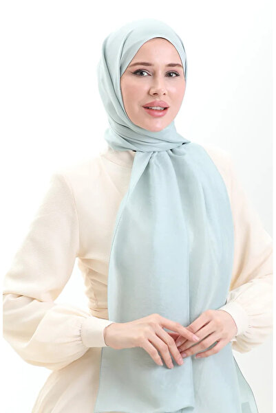 sefamerve Madame Mary Γαλλικό Voile Shawl 19099-26 Water Green