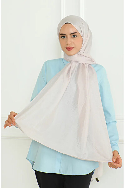 sefamerve Karaca Shawl 81058-09 Ελαφριά πούδρα