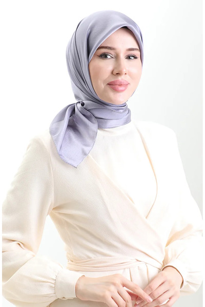 sefamerve Φουλάρι Jan Jan Chiffon 70311-29 Σκούρο Γκρι