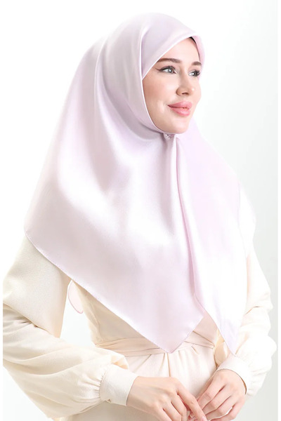 sefamerve Φουλάρι Jan Jan Chiffon 70311-42 Ανοιχτή πούδρα