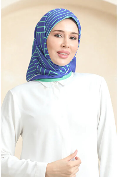 sefamerve Шарф Saks зелений м'який бавовняний - 19089-06