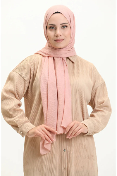 sefamerve Mio Şal 1058-38 Toz Pembe