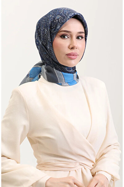 sefamerve وشاح كهرمان عرقي 70276-12 أزرق