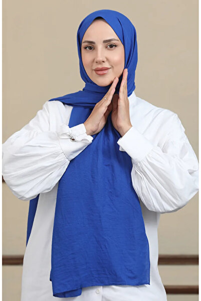 sefamerve Şal din bumbac moale model 2000-54 - Saks