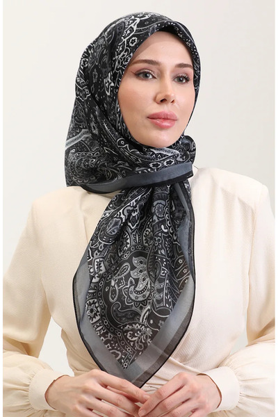 sefamerve Κεχριμπαρένιο Κασκόλ 70290-03 Καπνιστό