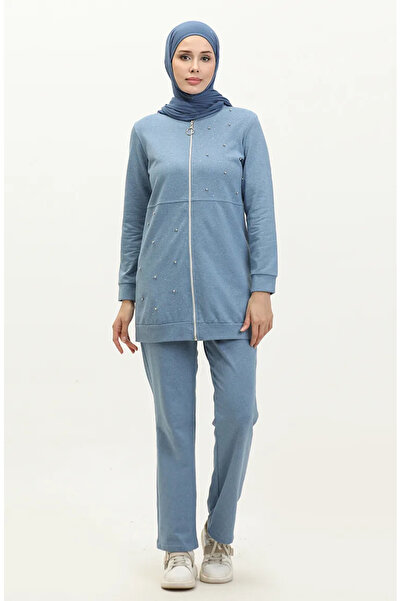 sefamerve Φόρμα φόρμας με δύο κλωστές Pearl 3038-05 Μπλε