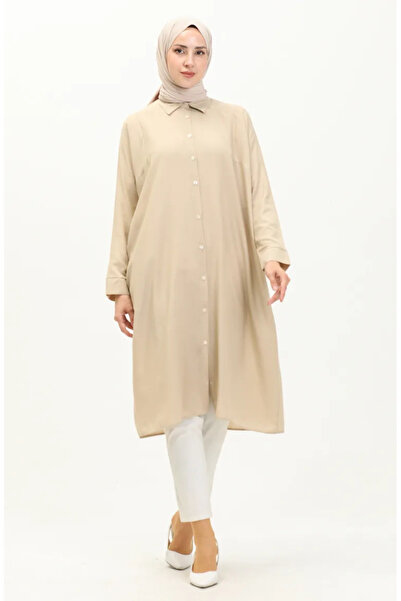 sefamerve Reglan Kol Tunik 6433-22 Taş