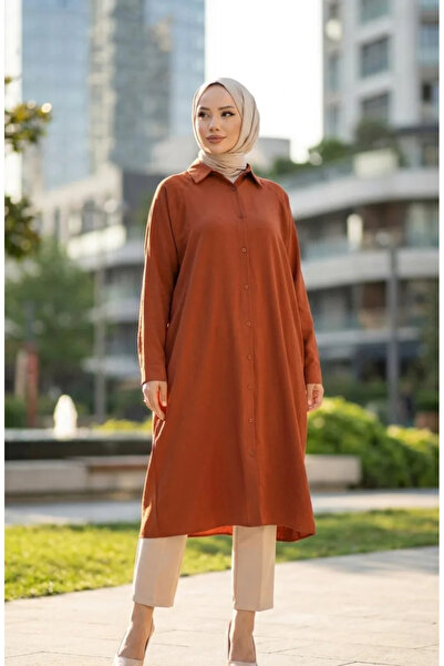 sefamerve Reglan sleeve tunic 4066-13 tile