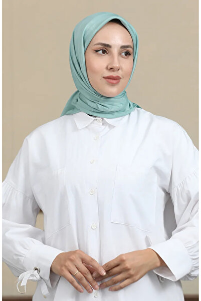 sefamerve Πράσινο ζακάρ κασκόλ - 90169-03