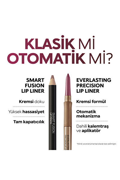 Kiko DUDAK KALEMİ - Smart Fusion Lip Pencil - 33 Light Rosy Brown