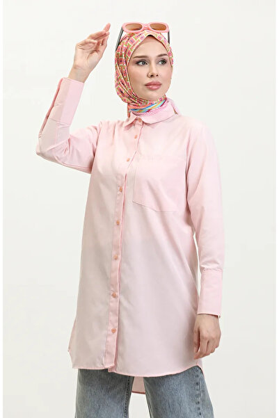 sefamerve تونيك سلمون بأزرار - موديل 4820-06