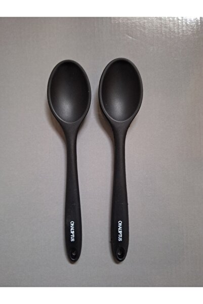 EMPA A V M Okaliptus Yanmaz Yapışmaz 2'li Küçük Silikon Kaşık Mama Kaşığı 20 ...