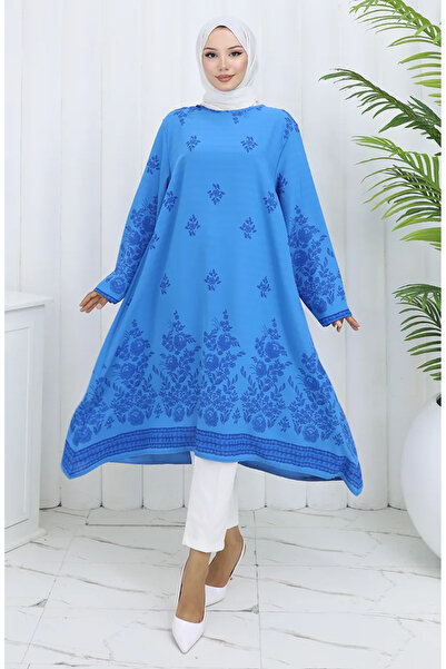 sefamerve Tunica cu model 1012-03 Albastru