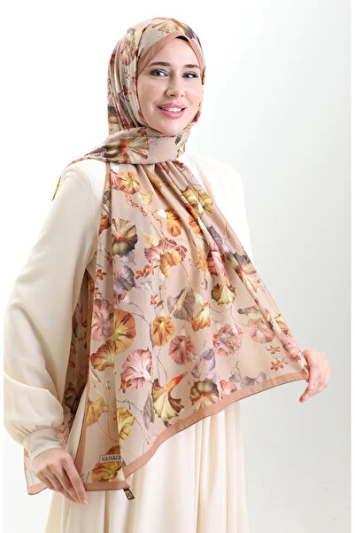 sefamerve Σάλι από βαμβάκι Karaca 82006-06 Καραμέλα Μουστάρδα